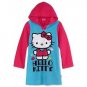 SANRIO HELLO KITTY Girl's Size 10 Hooded Fleece Nightshirt, Nightgown