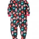 Carter's Girl's Size 3T Hot Cocoa, Marshmallow, Footed Blanket Pajama Sleeper