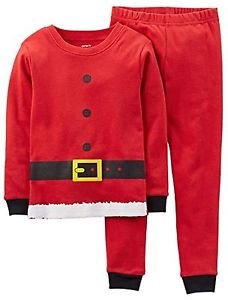 CARTER'S 3T, 4T OR 5T CHRISTMAS Holiday SANTA CLAUS Suit Pajama Pants Set