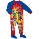 PAW PATROL Boys 3T, 4T, 5T Marshall, Chase, Everest Fleece Footed Pajama Sleeper