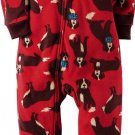 CARTER'S Boy's 2T, 3T, 4T OR 5T ST. BERNARD Fleece Footed Pajama Sleeper