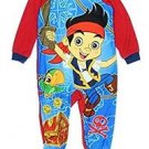 DISNEY JAKE Boy's 3T, 4T OR 5T Fleece Footed Character Pajama Blanket Sleeper