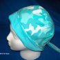 Surgical Scrub Hat  Cap Easy Fit PIXIE PASTEL CAMOUFLAGE