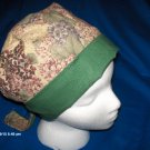 Surgical Scrub Hat Cap PIXIE EASY FIT PRETTY FADED FLOWERS