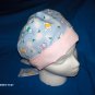 Surgical Scrub Hat Cap Pixie Easy Fit Ladies Little Bunnies