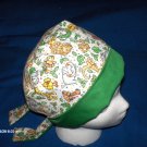 SURGICAL SCRUB CAP HAT PIXIE EASY FIT LITTLE ANIMALS