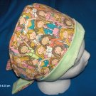 Surgical Scrub Hat Cap Pixie Easy Fit Ladies Lots OF LITTLE GIRLS