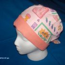 Ladies Nurses Scrubs Pixie  Caps Holiday  EASTER CORAL