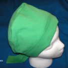 Ladies Professional Hospital Caps Surgery Hats Solid Kelly Green