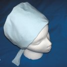 Surgical Uniforms  Scrub Cap Pixie Bonnets Women's Ladies Light Blue