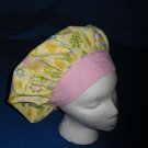 Ladies Nurses Scrubs Hat  EASTER Banded Bouffant Scrub Cap Hats
