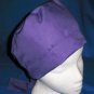 Ladies Scrubs Scrub Caps Hat Pixie Surgical Medical Cap Hats SOLID PURPLE