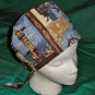 Blue Lighthouses Nursing Hats Pixie Cancer Recovery Hats Surgical Medical Scrubs Scrub Hat Cap