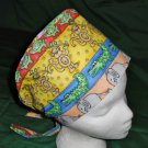 Pediatric Nurses Scrubs Cute Comfy Hats Pixie Scrub Caps Surgical Cap Medical Hats LITTLE ANIMALS