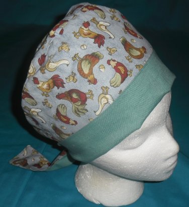 Ladies Scrubs Hats Pixie Cap Scrub Caps Surgical Medical Hat Hats Ducks And Chickens