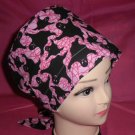 Ladies Nurses Womens Halloween GHOST Pixie Scrub Cap Surgical Medical Hat Hats