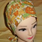 PIXIE SCRUB CAP HALLOWEEN SCARECROWS / JACK'O'LANTERNS FALL SEASONAL