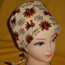 Ladies Nurses Scrubs Hats Women Pixie Scrub Caps Surgical Cap Medical Hats PASTEL DRAGONFLIES