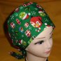 Angry Birds Christmas Hats Women Ladies Nurses Surgical Scrubs Hats Scrub Caps Reusable Fabric Pixie
