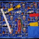 Policemen  Busy Hands Fidget Blanket Lap Quilt Alzheimer's Stroke Dementia Brain Trauma Gift
