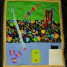 Happy Birthday Ladies Fidget Blanket Lap Quilt Alzheimer's Stroke Dementia Brain Trauma