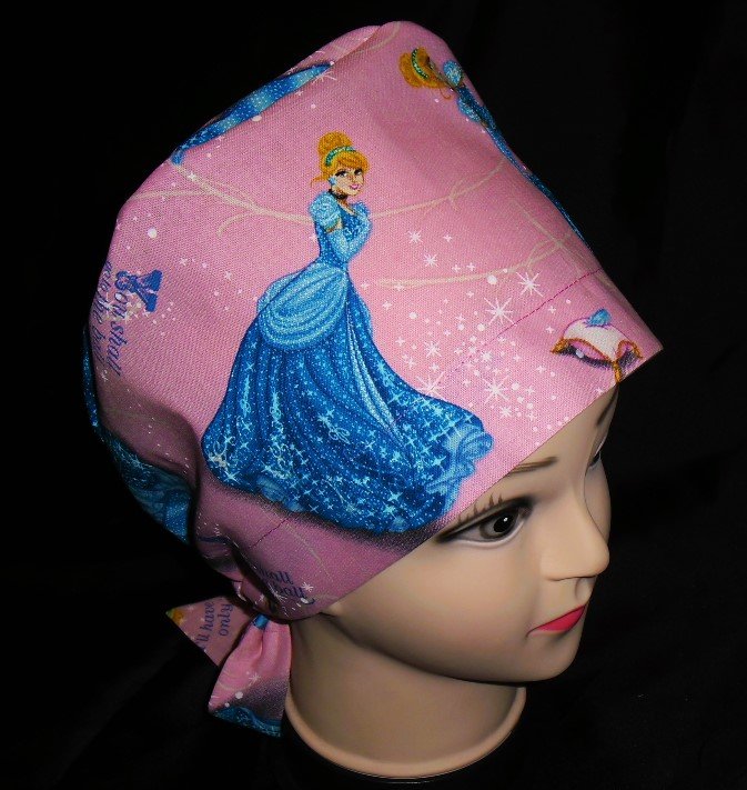 Handmade From Disney Fabric Cinderella Pediatric Nurses Scrubs Pixie