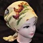 Ladies Scrubs Hats Pixie Cap Scrub Caps Surgical Medical Hat Hats Sunflowers And Chickens