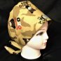 DUCK DYNASTY Faces Ladies Womens Pixie Hats Surgical Medical Scrubs Scrub Cap Hat Handcrafted