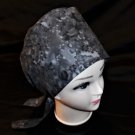 Nurses Surgical Scrubs Scrub Caps Ladies Pixie Cap Hat Surgery Hats Shades Of Black
