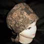Nurses Surgical Scrubs Scrub Caps Ladies Pixie Cap Hat Surgery Hats Shades Of Brown