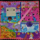 Busy Hands Quilt Fidget Blanket Lap Quilt Autism Brain Trauma Gift Boys Handmade From Disney Fabric