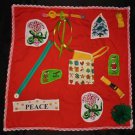 Christmas Fidget Blanket Alzheimer's Stroke Dementia Brain Trauma Autism Busy Hands Quilt