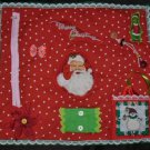 Christmas Quilt Fidget Blanket Busy Hands Quilt Alzheimer's Stroke Dementia Brain Trauma Autism