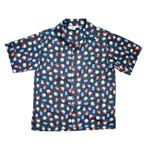 COMEDY CENTRAL South Park Hawaiian/Camp Shirt Men's Size Small (S)
