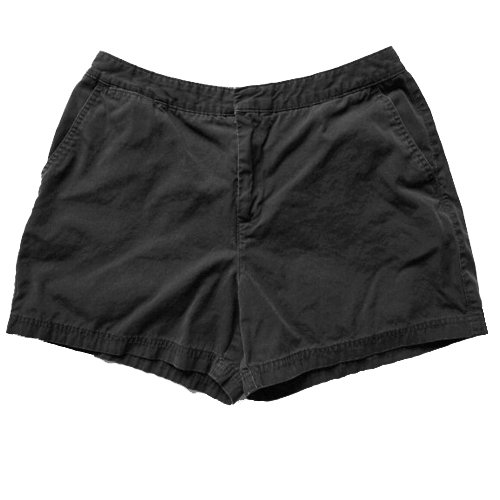 Dockers Women's Shorts Black and Black & White Check 14 (L) Large (2 pair)