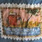 Vintage Postcard Theme Travel Shirt (India, Egypt, Malaysia, Macau) Size Small (S)