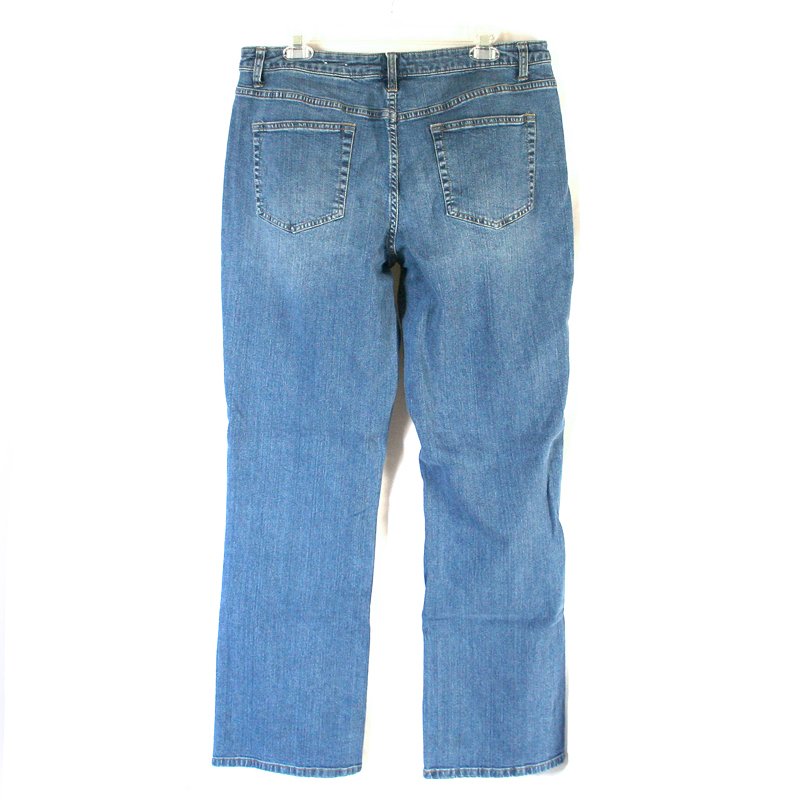 Coldwater Creek Natural Fit Medium Wash Jeans Women's Size 16 Long (XL ...
