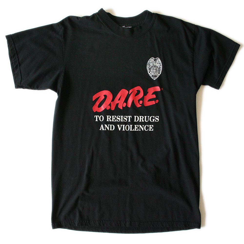 Vintage 90s West Milwaukee Wisconsin DARE Drugs Violence T-Shirt TShirt ...