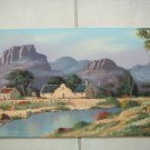 Original Oil Painting - South African Artist - Worcester
