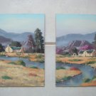 Original Oil Painting - South African Artist - Robertson(Set)