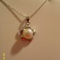 Flower Pearl Pendant Necklace