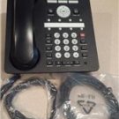 4 AVAYA 1608 FULL FEATURED BACKLIT DISPLAY VOIP TELEPHONES ETHERNET IP PHONES