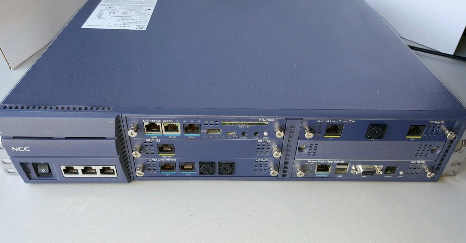 Nec sv8300 настройка ip телефонов