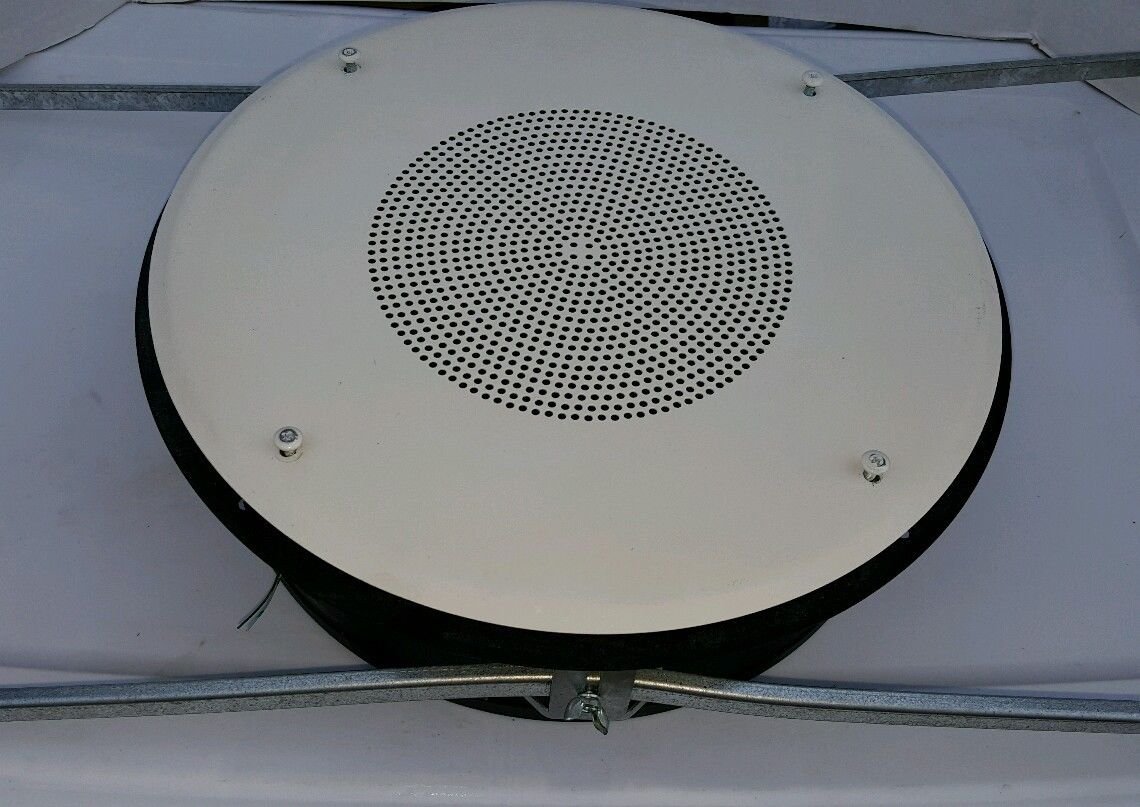 Simplex 8C5W-45 8" Ceiling Speaker with Baffle and Tile ...