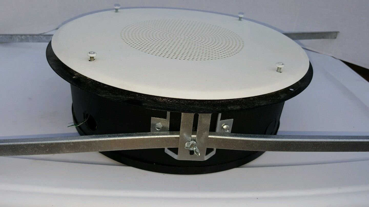 Simplex 8C5W45 8" Ceiling Speaker with Baffle and Tile support