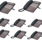 NEC DSX40 PHONE SYSTEM (2) 34B (10) 22 BUTTON DISPLAY PHONES DSX