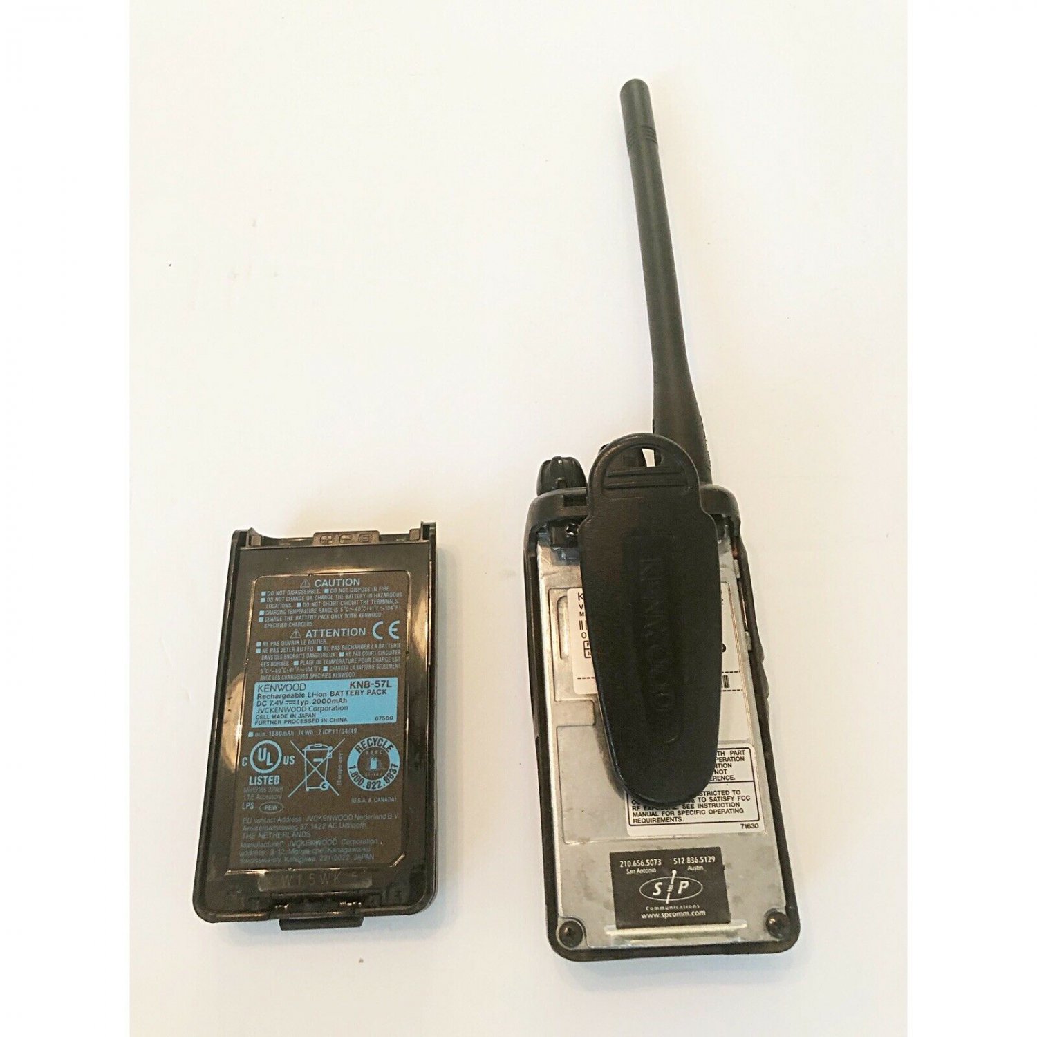 Kenwood Nexedge NX220K2 TwoWay Handheld Radio with Charger and Power
