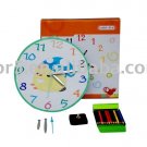 Children clock; Paper clock; Toy clock(DIY-C011)