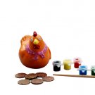 Coin bank; Ceramic hen;Paint coin bank(DIY-PB-P)