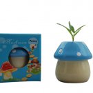 Mushroom plants; Mushroom gift;Ceramic Mushroom(blue)